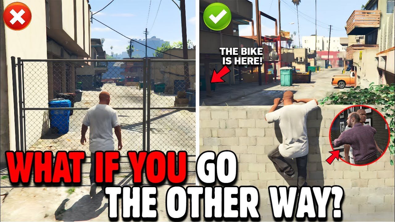 ALL POSSIBILITIES IN GTA 5 MISSIONS - REPOSSESSION