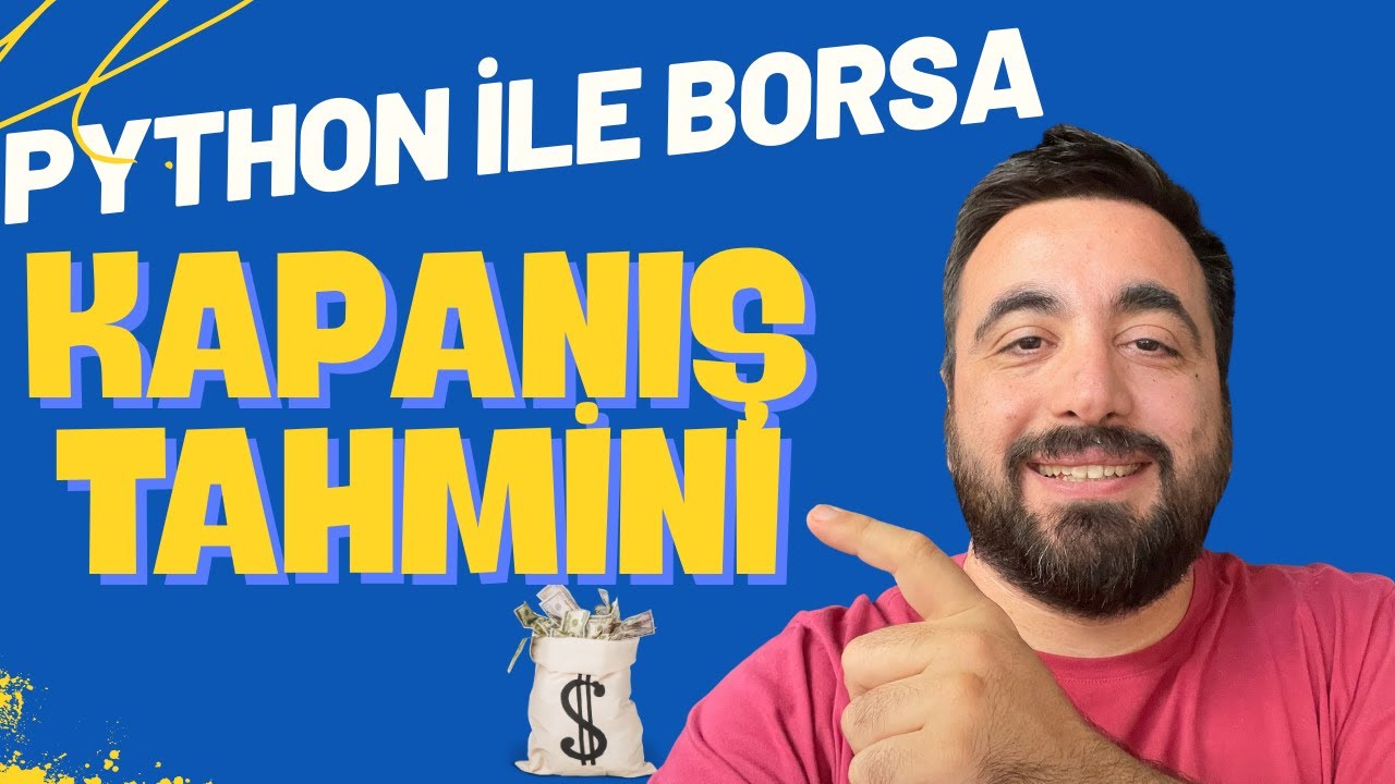 Python ile Borsada Makine Öğrenmesi: Sınıflandırma, Regresyon, Kümeleme, PCA (Tek Videoda)