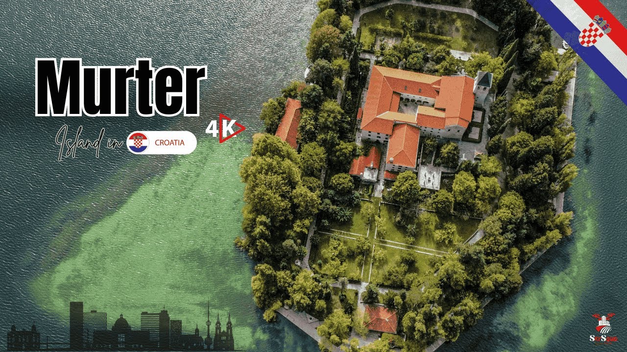 Murter Island Croatia 4K Drone | Stunning Aerial Views of Slanica Beach, Kosirina Bay & More
