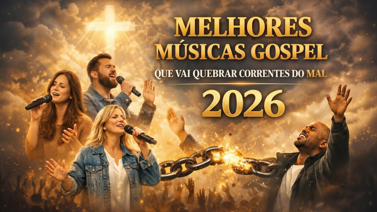 🔥 MELHORES MÚSICAS GOSPEL 2026 QUE VÃO QUEBRAR CORRENTES DO MAL🙏✝️ |LOUVORES PODEROSOS DE LIBERTAÇÃO
