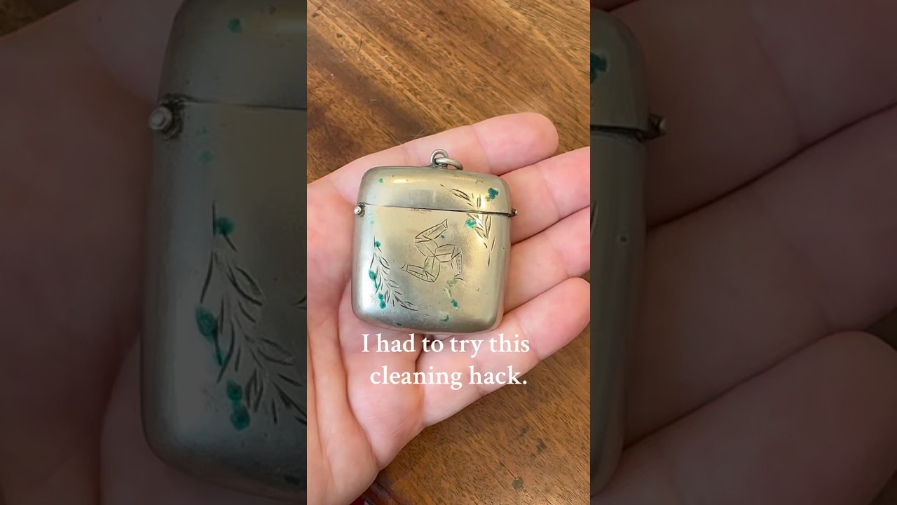 Silver Restoration Hack: Polishing with Hob Cleaner!