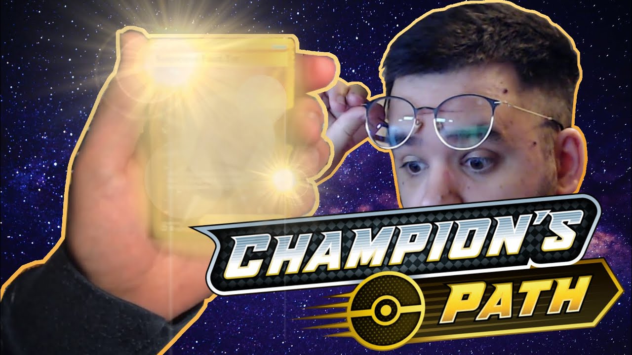 I Pulled Another SECRET RARE Champion's Path Pokemon card!!!