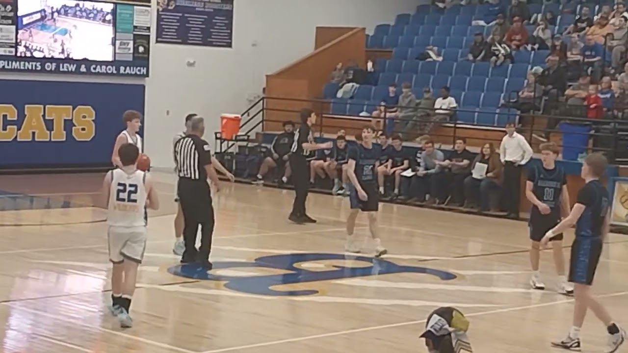 Billings High School varsity basketball game park 4