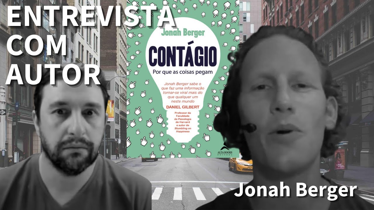 Livro cont&aacute;gio, entrevista com o autor Jonah Berger