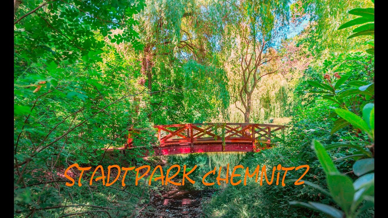 Cycling in Chemnitz Citypark