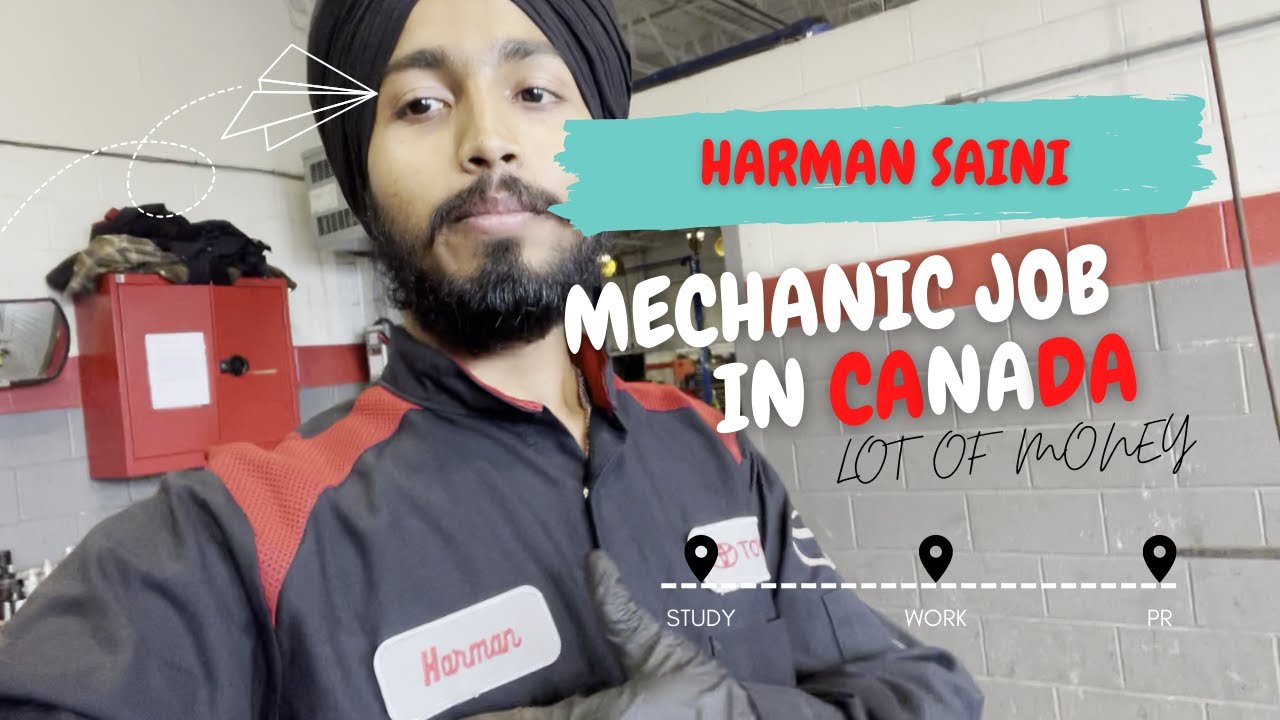 MECHANIC JOB IN CANADA || MECHANIC SALARY OR WAGE IN CANADA|| HOW TO BECOME A MECHANIC|| MY NEW JOB