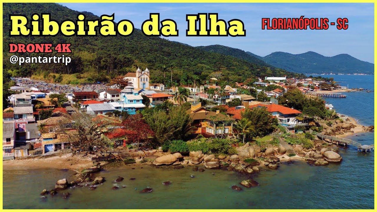 🦪 Ribeirão da Ilha – Tradição e Beleza no Sul de Florianópolis - DRONE 4K