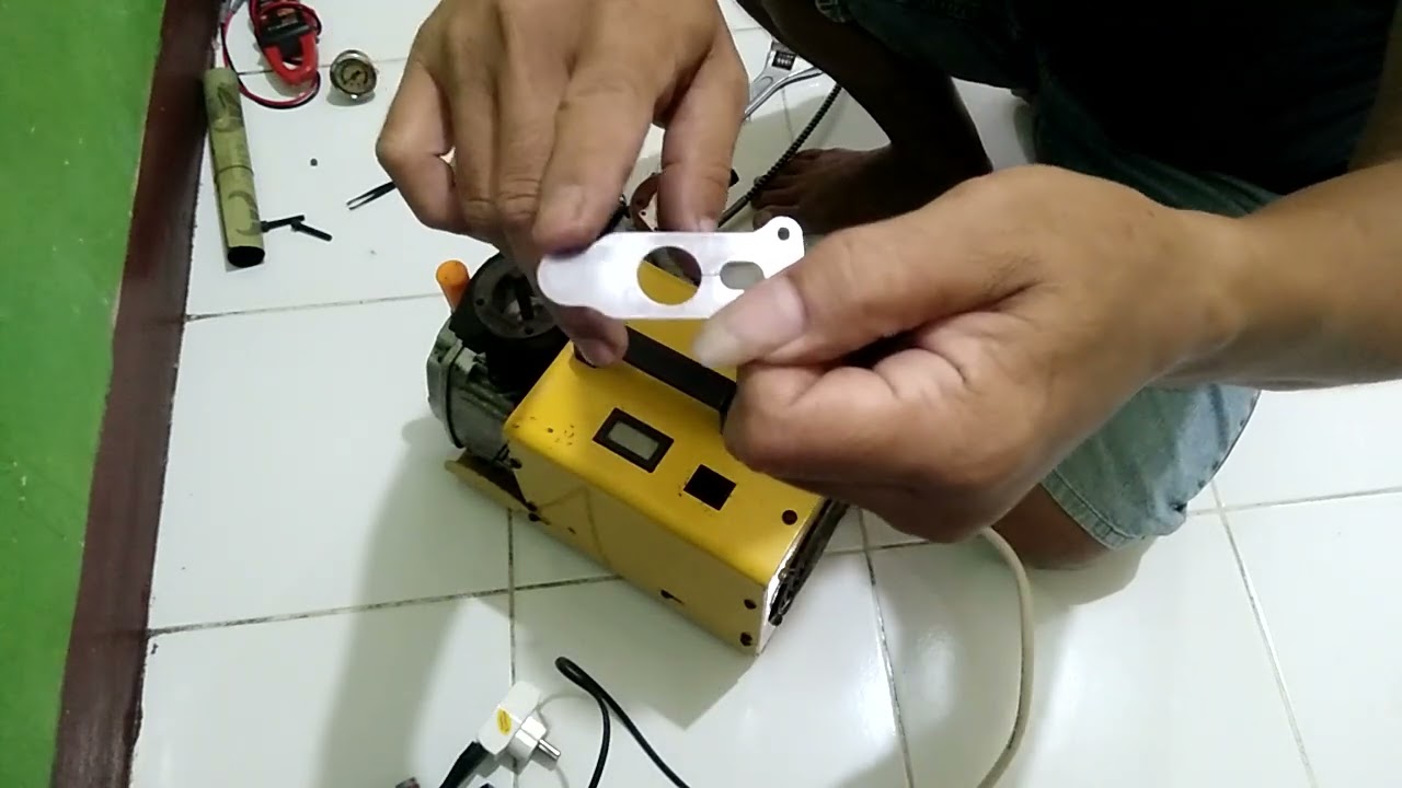 vidio servis kompresor pcp
