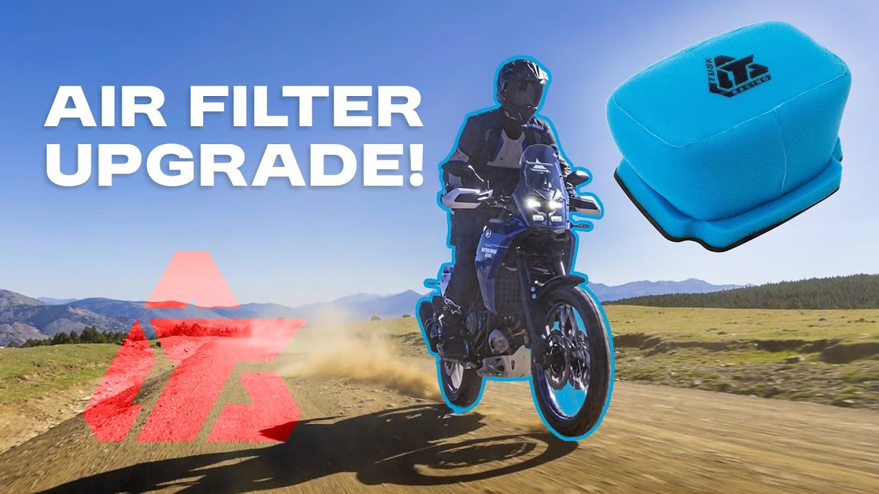 Замените воздушный фильтр на вашем мотоцикле Yamaha Tenere 700.