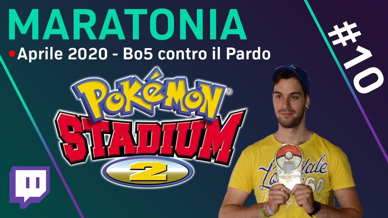Bo5 su Pokémon Stadium 2 - Maratonia Aprile #10 w/ Francesco Pardini
