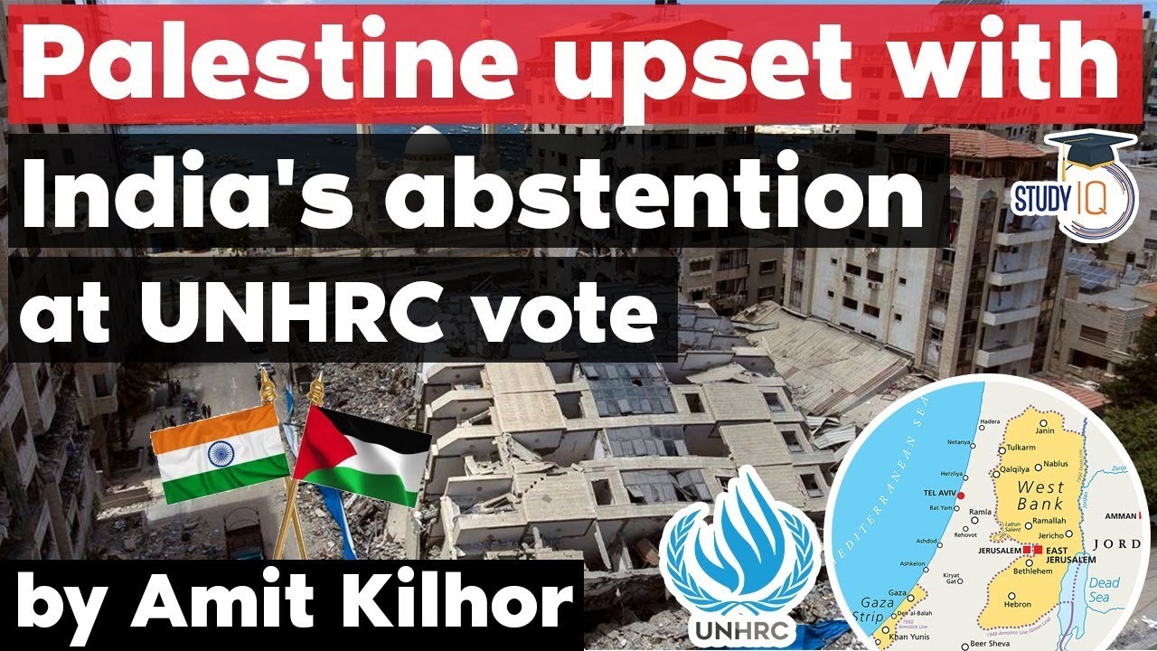 India Palestine Relations full timeline explained - International Relations Current Affairs for UPSC