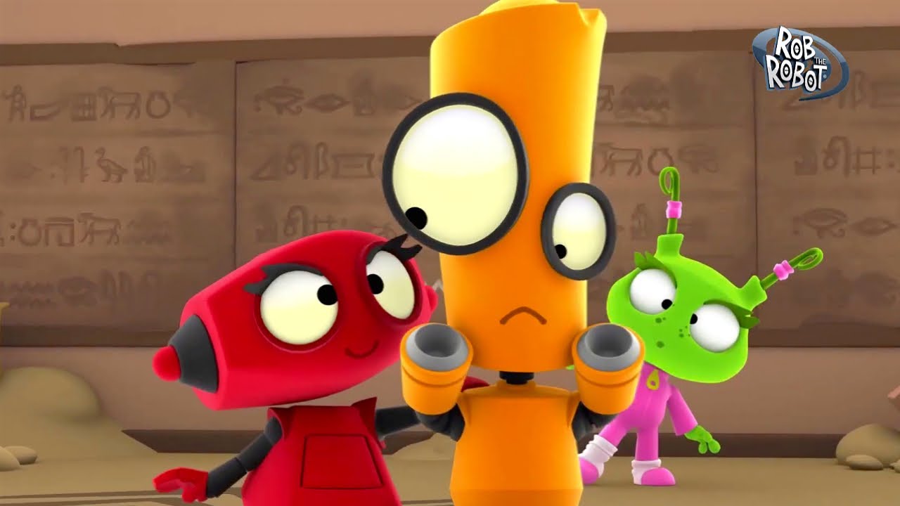 History Class | Rob The Robot | Toddler Learning Video