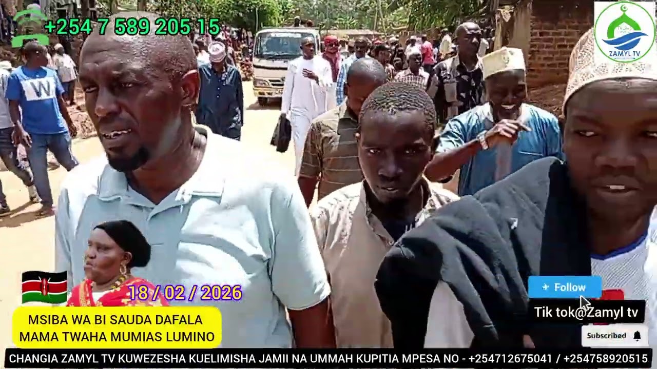 MSIBA WA BI SAUDA DAFALA YAKUWA GUMZO NA  HISTORIA MUMIAS LUMINO, UMATI WAFURIKA KUMZIKA.