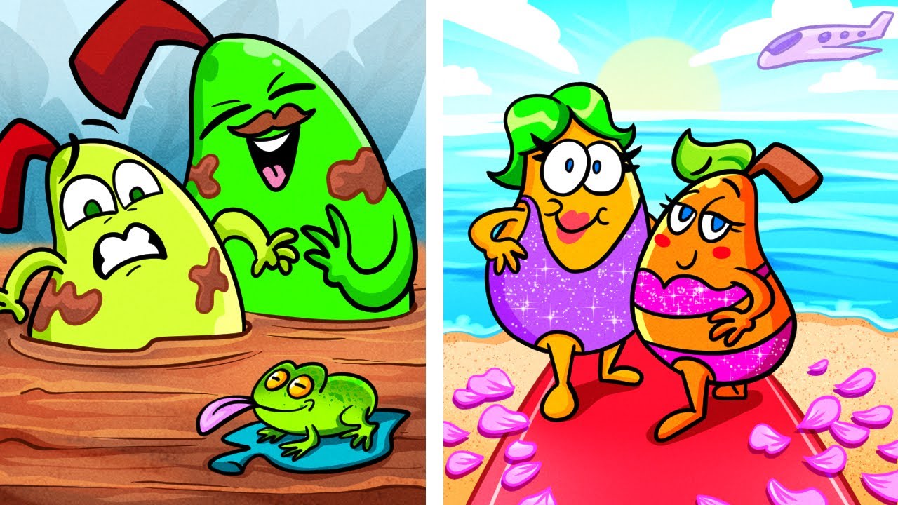 Padres ricos vs Padres arruinados | Si mi padre regenta una playa privada