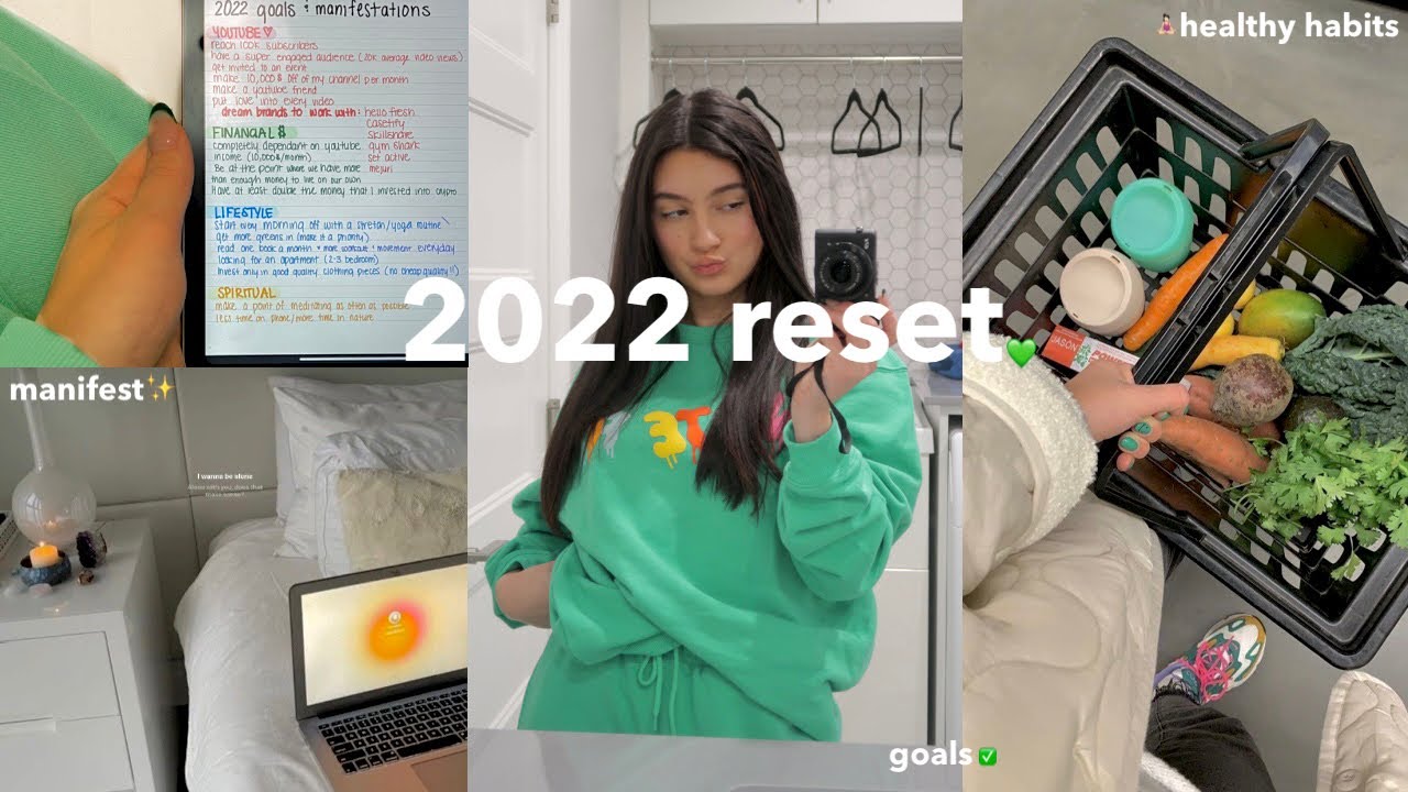 2022 RESET WITH ME (goal setting, manifesting, getting rid of toxic energy)