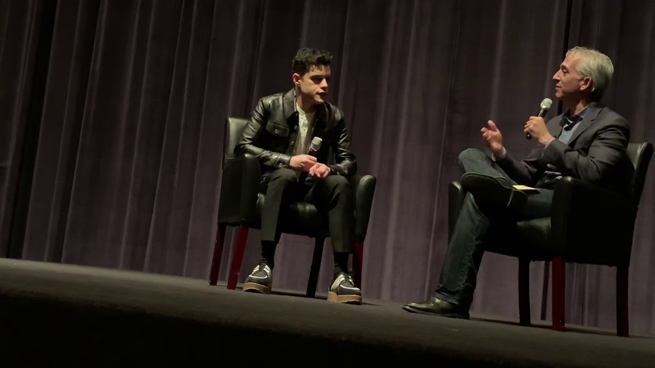 波希米亞狂想曲 Bohemian Rhapsody‪ Q&A with ‬雷米·馬利克 RAMI MALEK‪ at ‬FOX Studios on 11/26/2018.