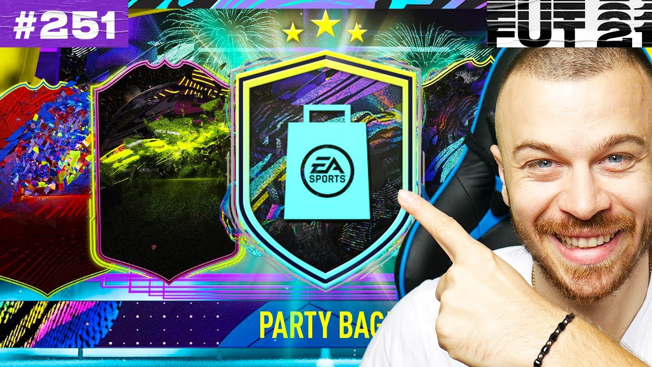 FIFA 21 OMG MY NEW FUTURE STARS PARTY BAG SBC & THIS IS WHAT I GOT IN 35x PARTY BAG PACKS!