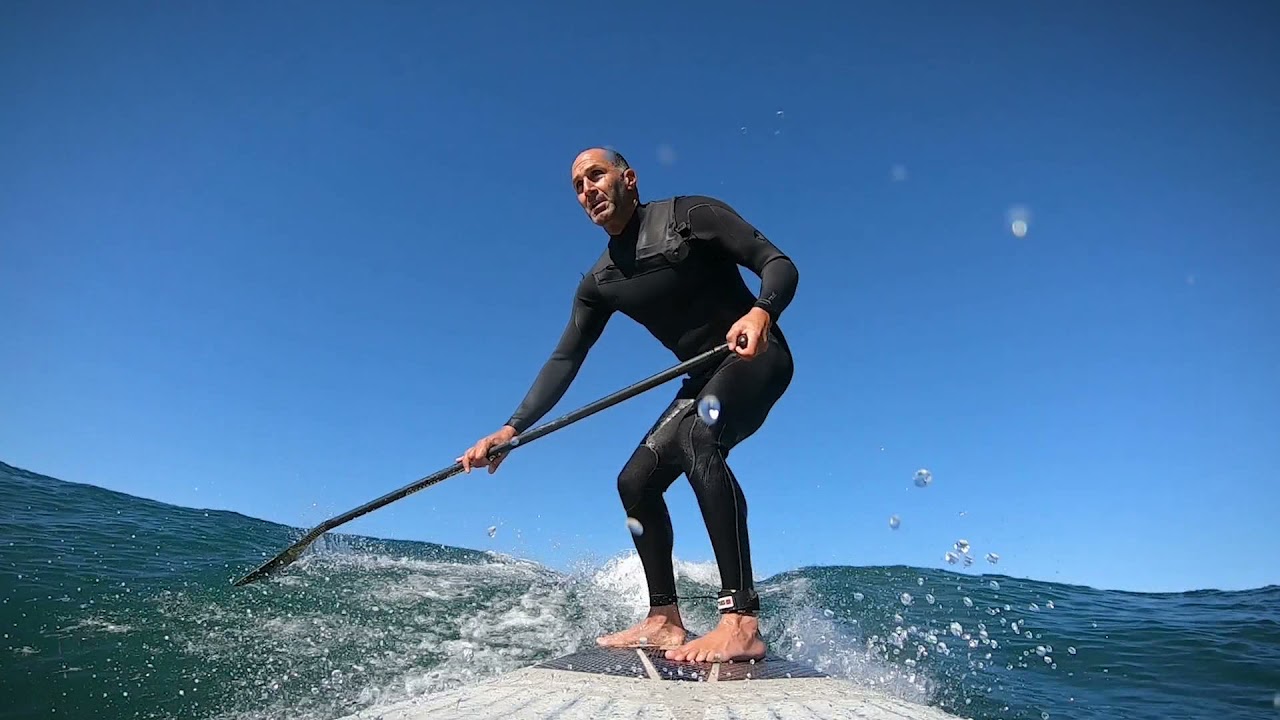 Classic Carbon Fiber Surf paddleboard by Focus SUP Hawaii