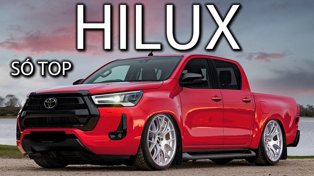 TOYOTA HILUX RODÃO E REBAIXADAS, SÓ AS TOPZEIRAS