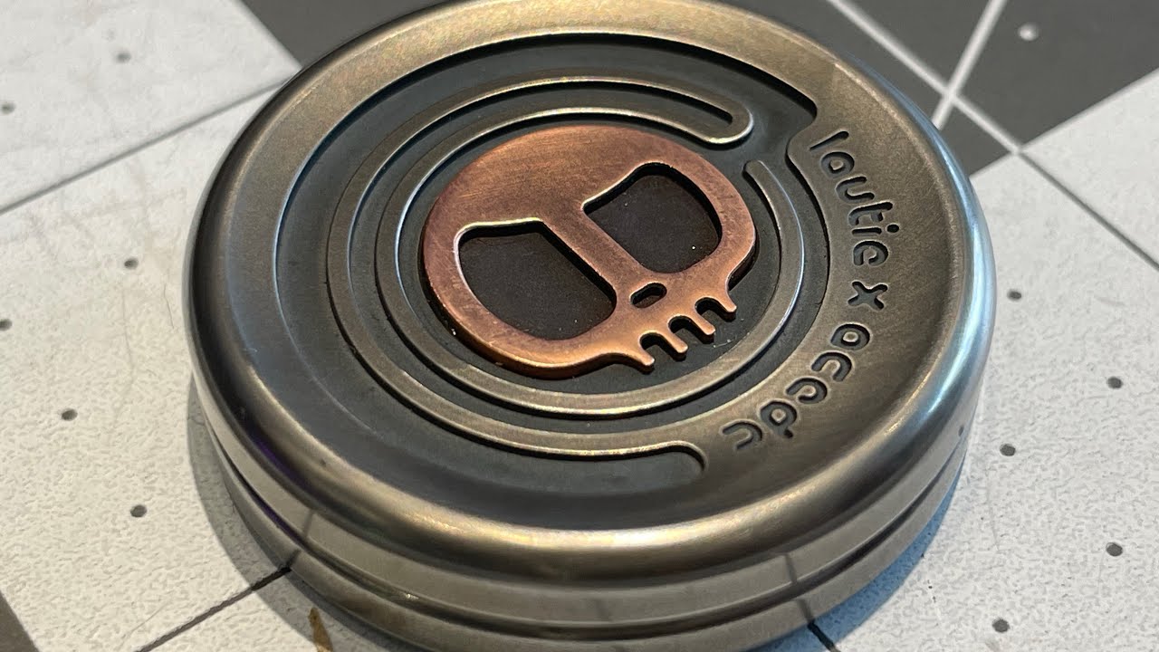 Amazing! LAUTIE Milk Cap Coin - EDC Fidget toy unboxing - Worth Every Penny!