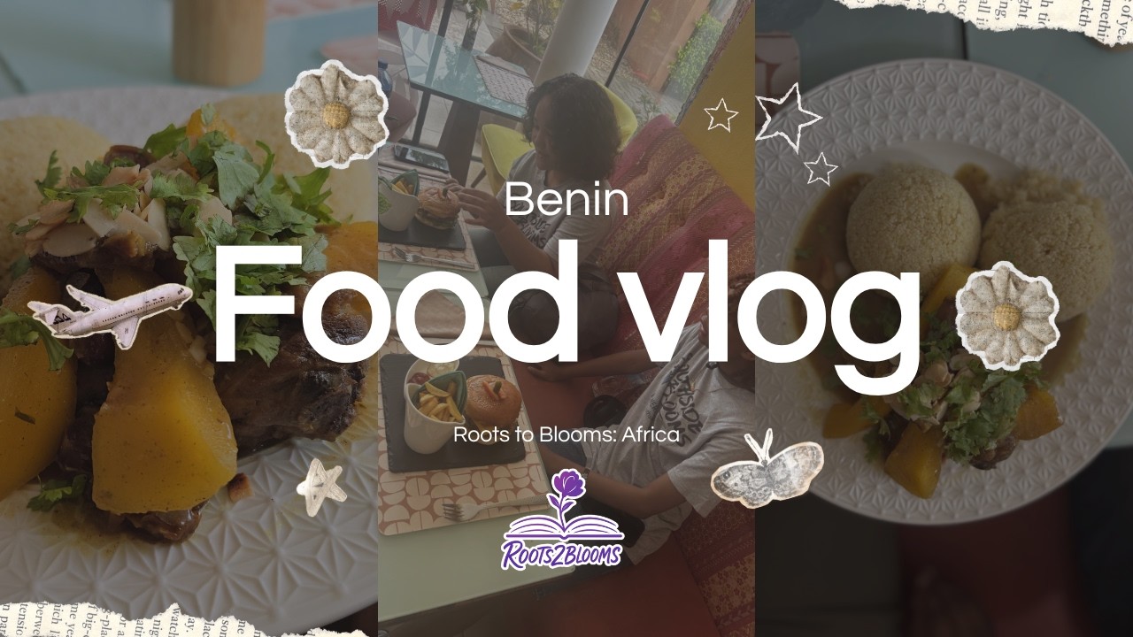 Trying Couscous in Cotonou, Benin 🇧🇯 | Maison Rouge Hotel Restaurant Review