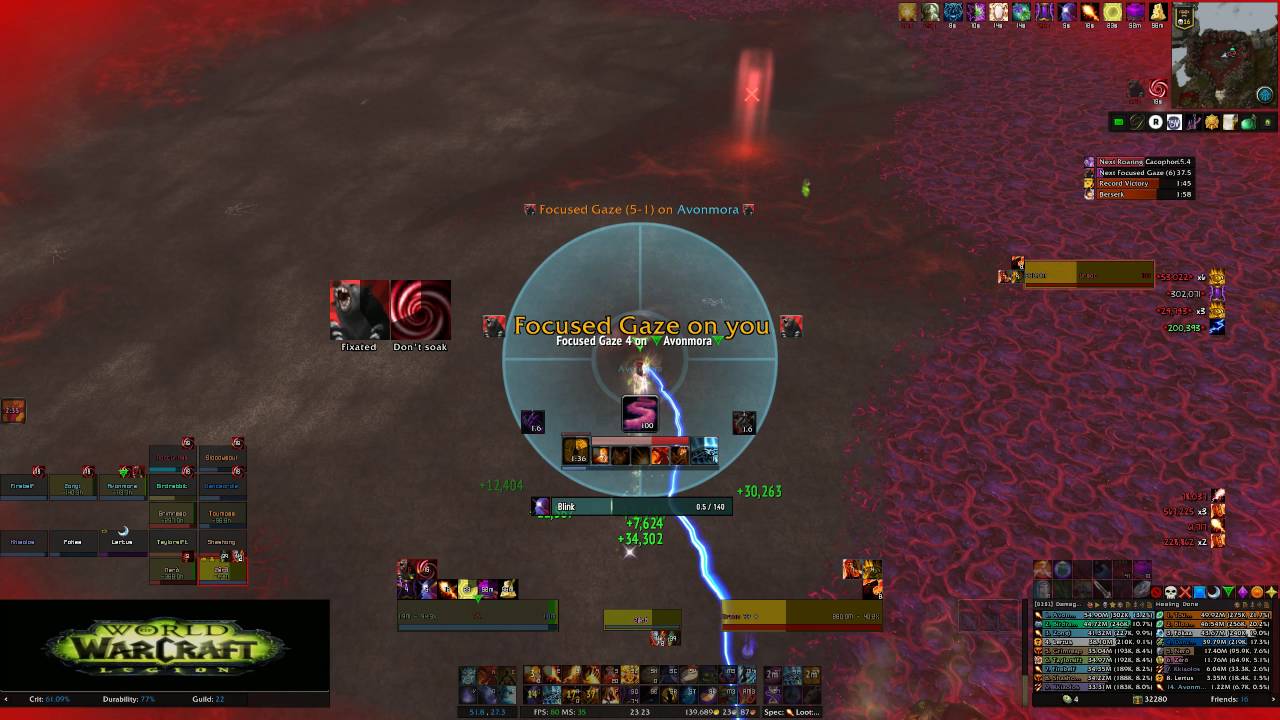 Ursoc - EN HC - Avonmora PoV ( Fire Mage )