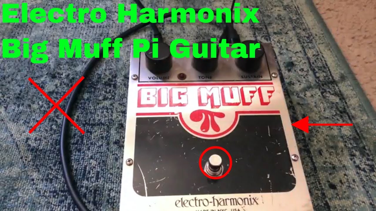 ✅  How To Use Electro Harmonix Big Muff Pi Guitar Pedal Review