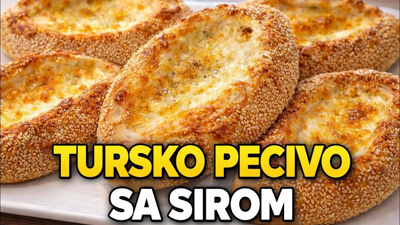 Najmekše Tursko pecivo sa sirom – brzo i jednostavno!🫓
