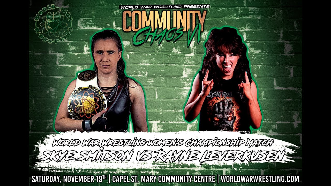 Skye Smitson vs Rayne Leverkusen - #womenswrestling - Championship Match