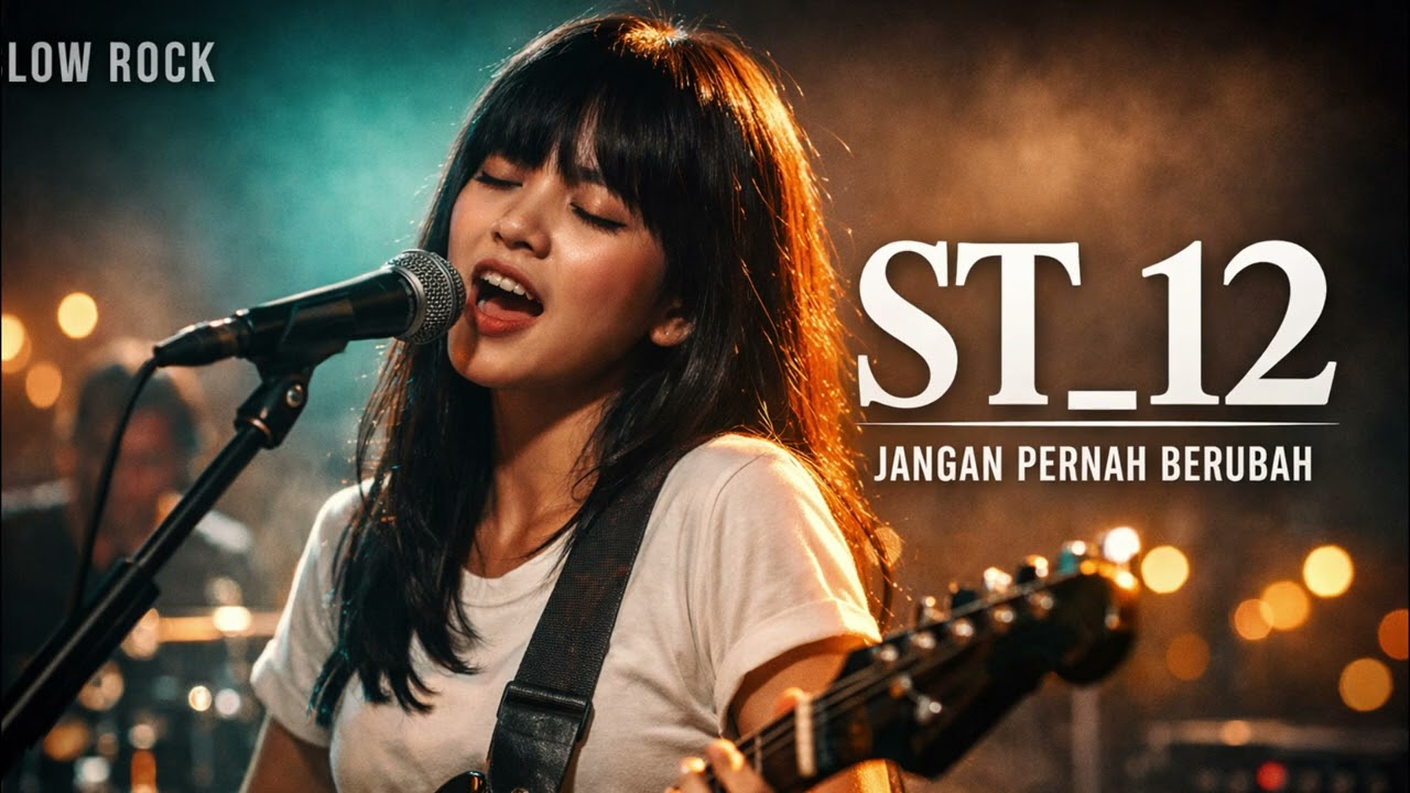 JANGAN PERNAH BERUBAH - ST_12 | LIRIK LAGU | COVER SLOWROCK
