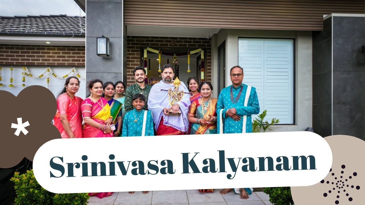 Srinivasa Kalyanam | Padmaja and Prasad | Melbourne | Australia