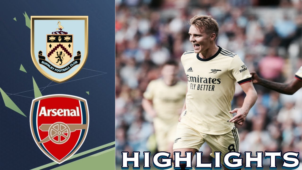 Burnley vs Arsenal Highlights | Premier League 2021/2022🔴