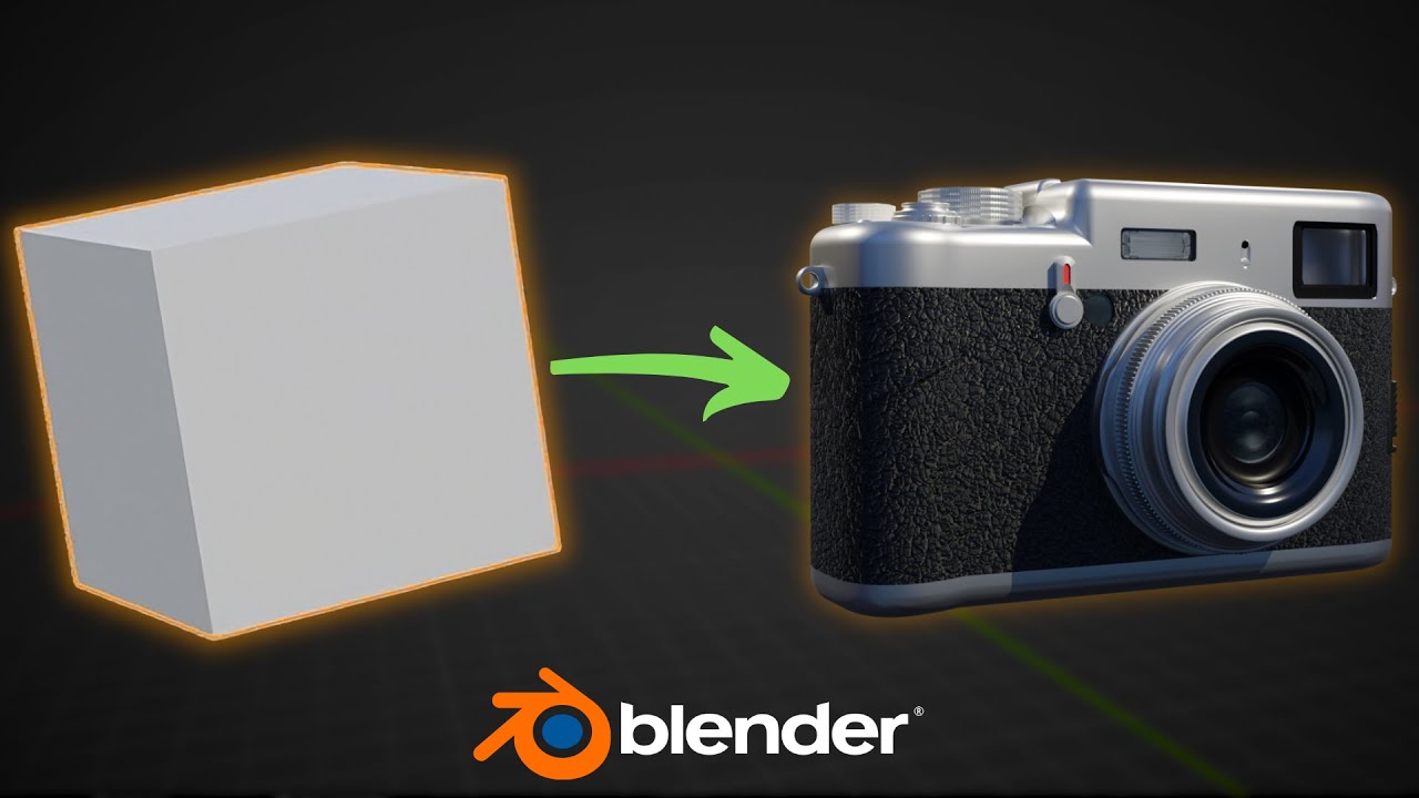 Model a Retro Camera in Blender (Step by Step)
