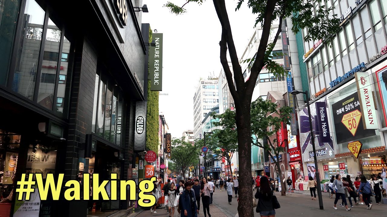 Myeong-dong Shopping Alley(명동 쇼핑골목), Seoul Top 10 Attractions : Walking in Seoul, South Korea