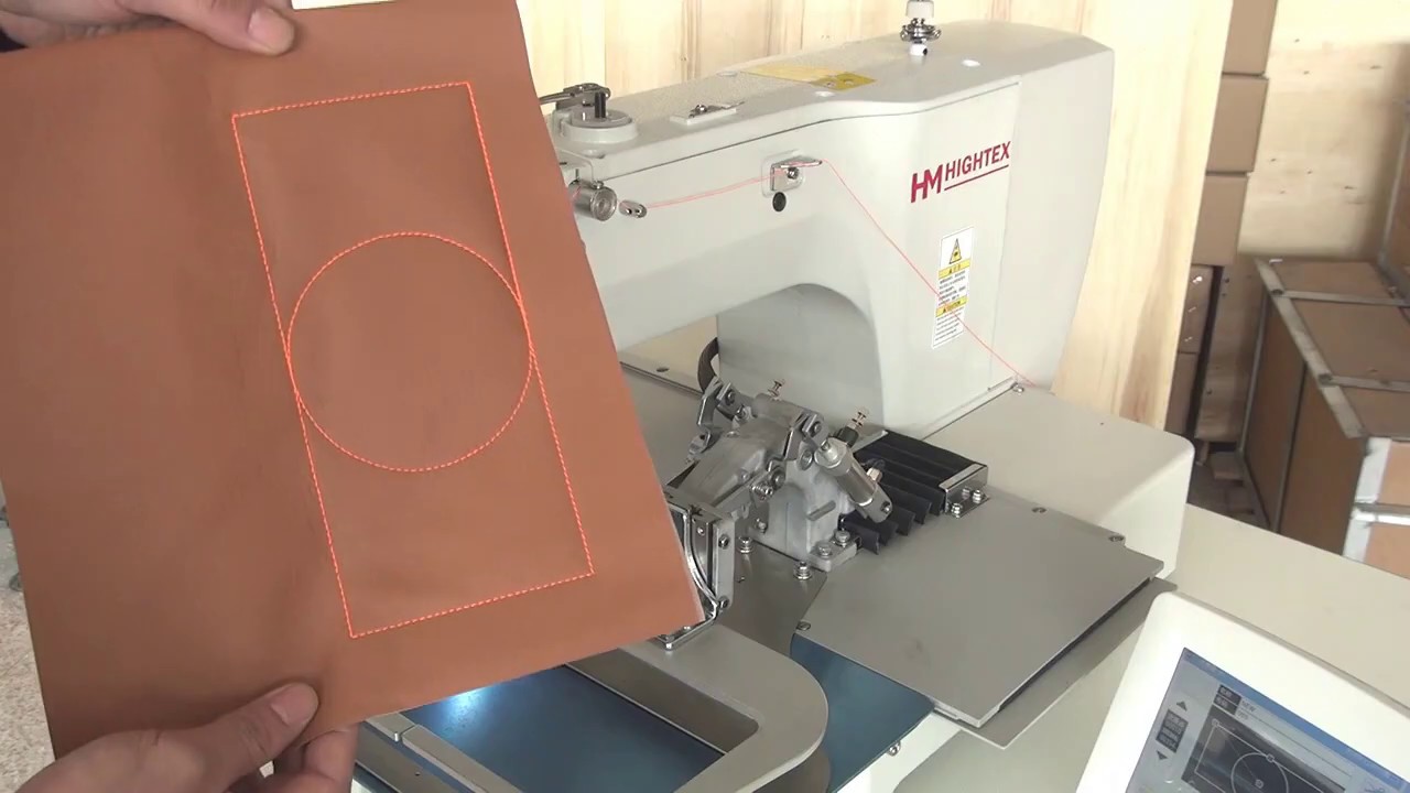 BAS-326G Programmable pattern sewing machine for leather bag making