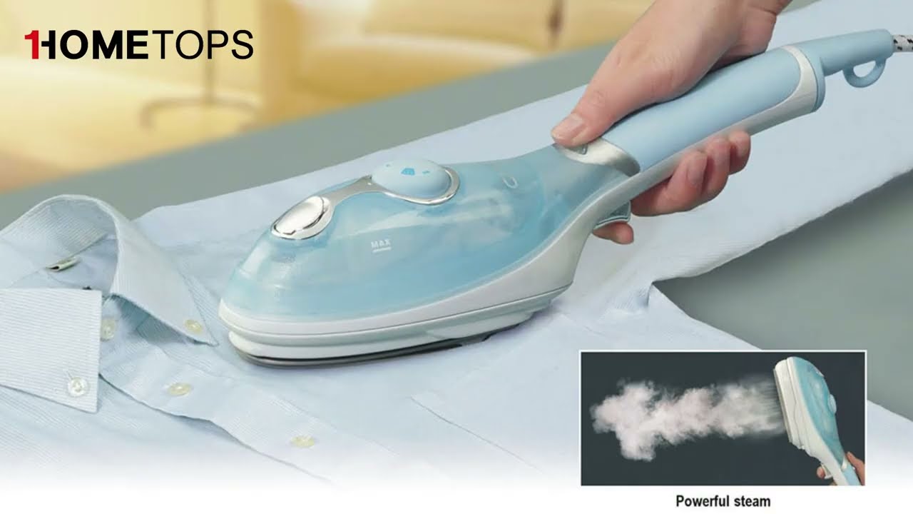 สาธิตการใช้งาน เตารีดไอน้ำเอนกประสงค์ Brand Hometops รุ่น G-665