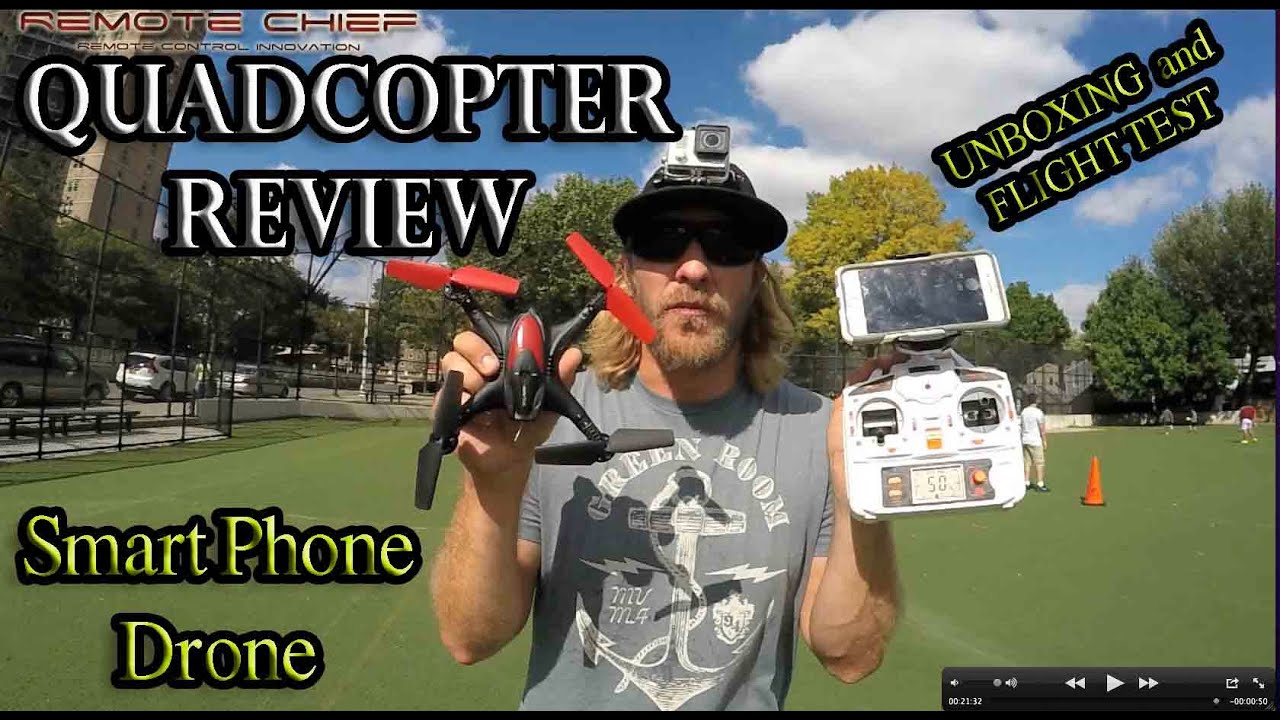 Quadcopter WonderTech Nebula Iphone/Android Compatible Drone Unbox n Review