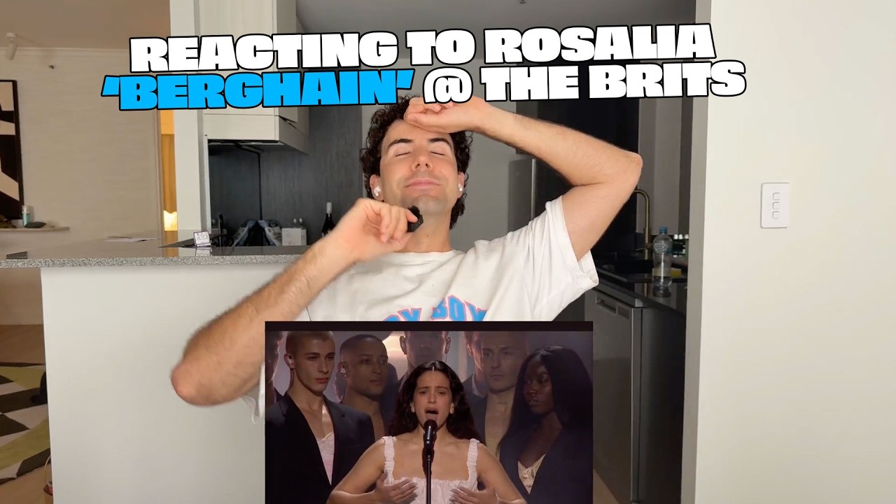 Reacting To Rosalía Performing 'Berghain' At The Brits