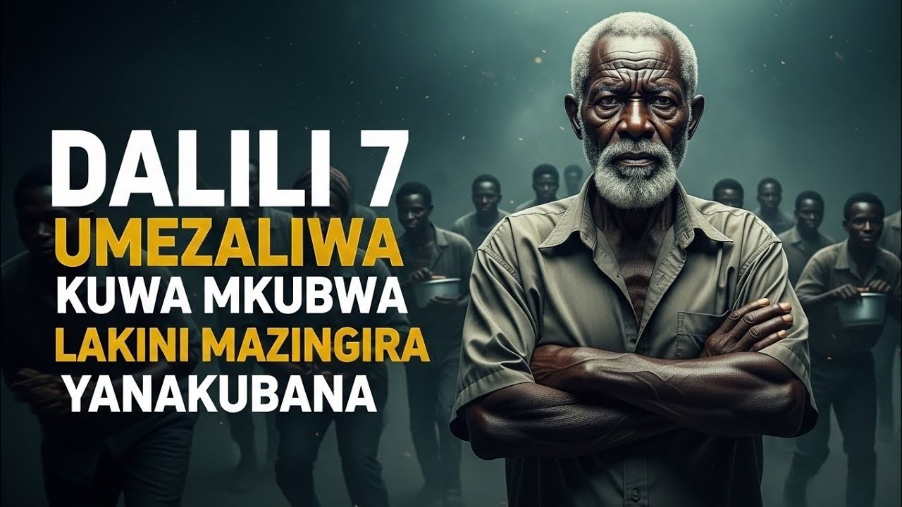 DALILI 7 KUWA UMEZALIWA KUWA MKUBWA LAKINI MAZINGIRA YANAKUBANA  