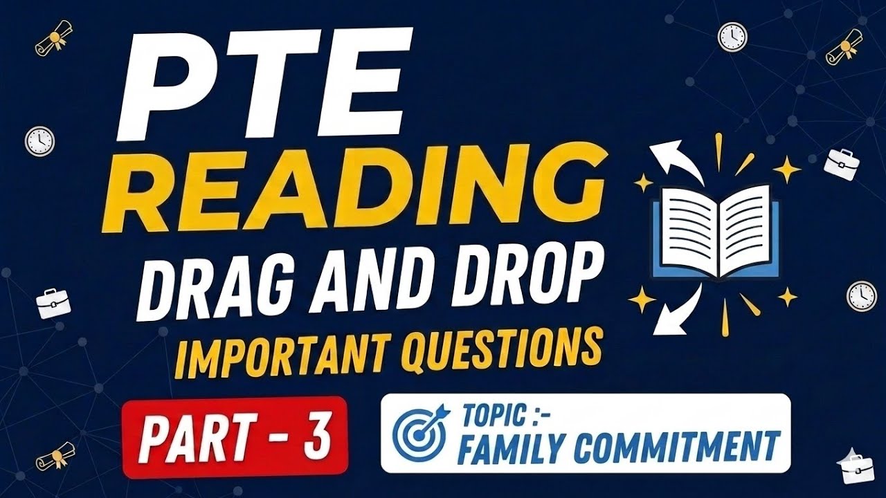 PTE Reading Hack 🔥 | Drag & Drop Part 3