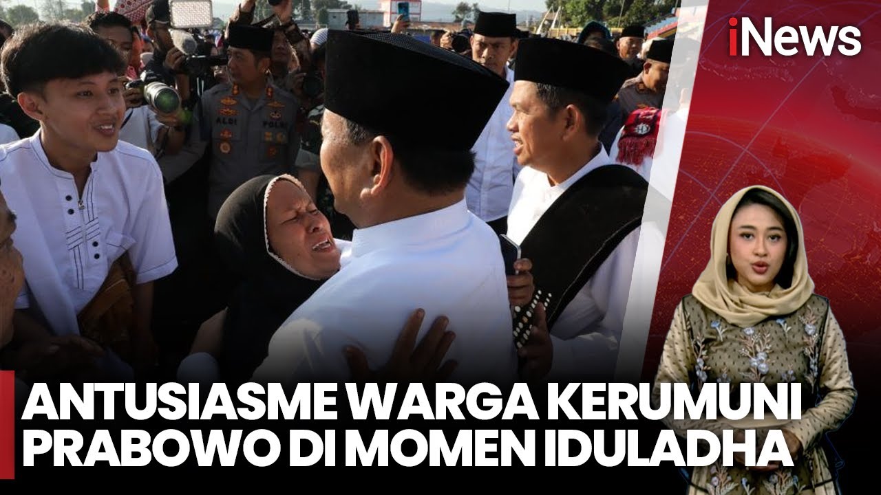 Momen Presiden Prabowo Sapa Warga di Iduladha, Bagikan 985 Sapi Kurban | Pemimpin Rakyat | 06/06
