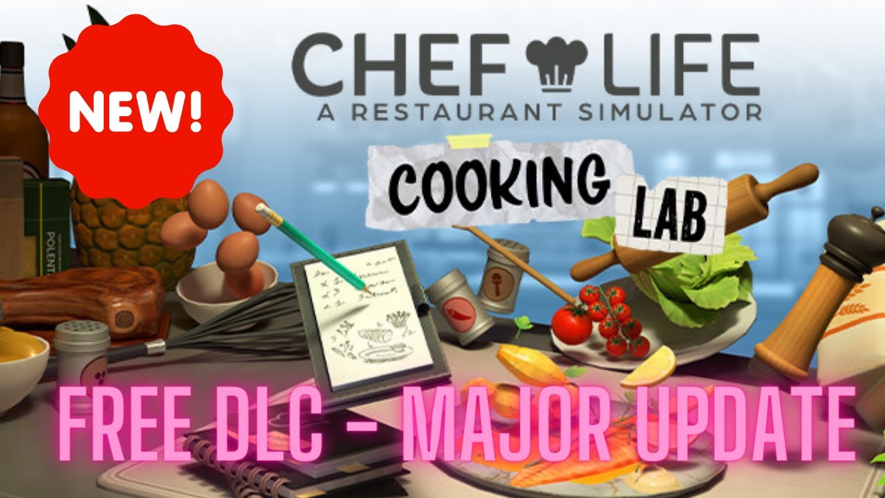 NEW FREE DLC for A Chef life restaurant simulator