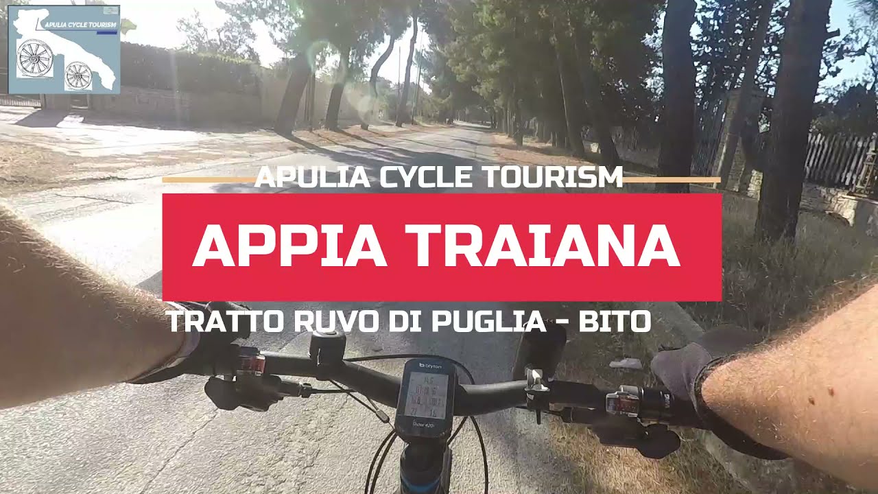 #APPIATRAIANA - Percorso ciclabile tra Ruvo di Puglia e Bitonto