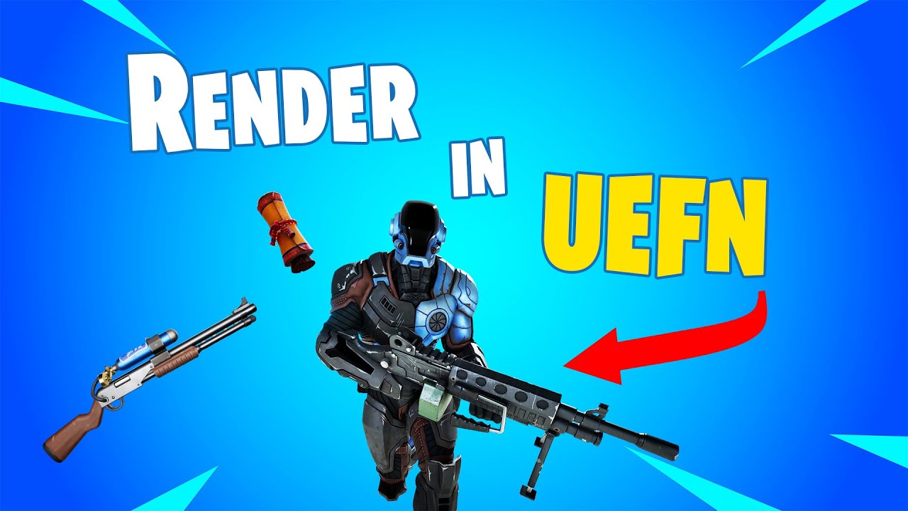 This Trick Makes Rendering Game Assets EASY! - UEFN Tutorial