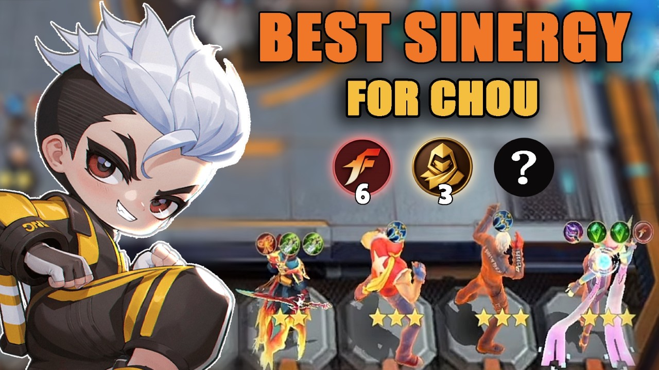 BEST SINERGY for CHOU !! no cut no edit GAMEPLAY AUTO WIN | Magic Chess Go Go