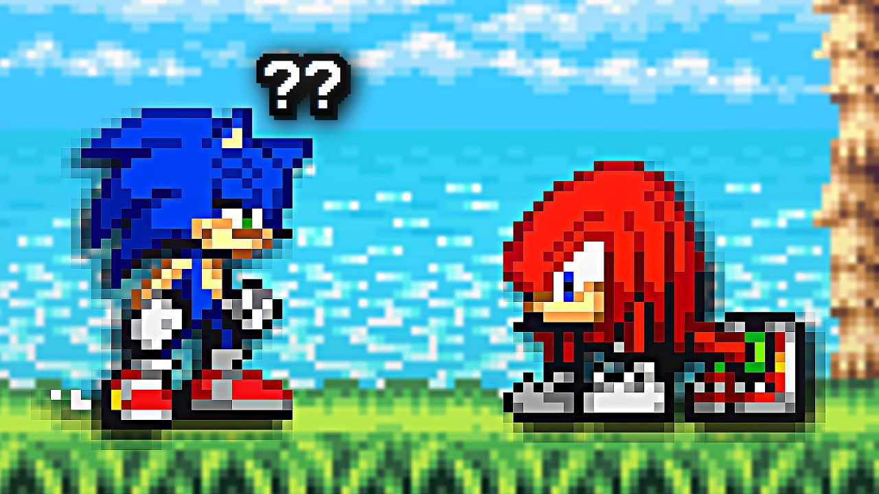 SONIC ADVANCE PERO CON KNUCKLES