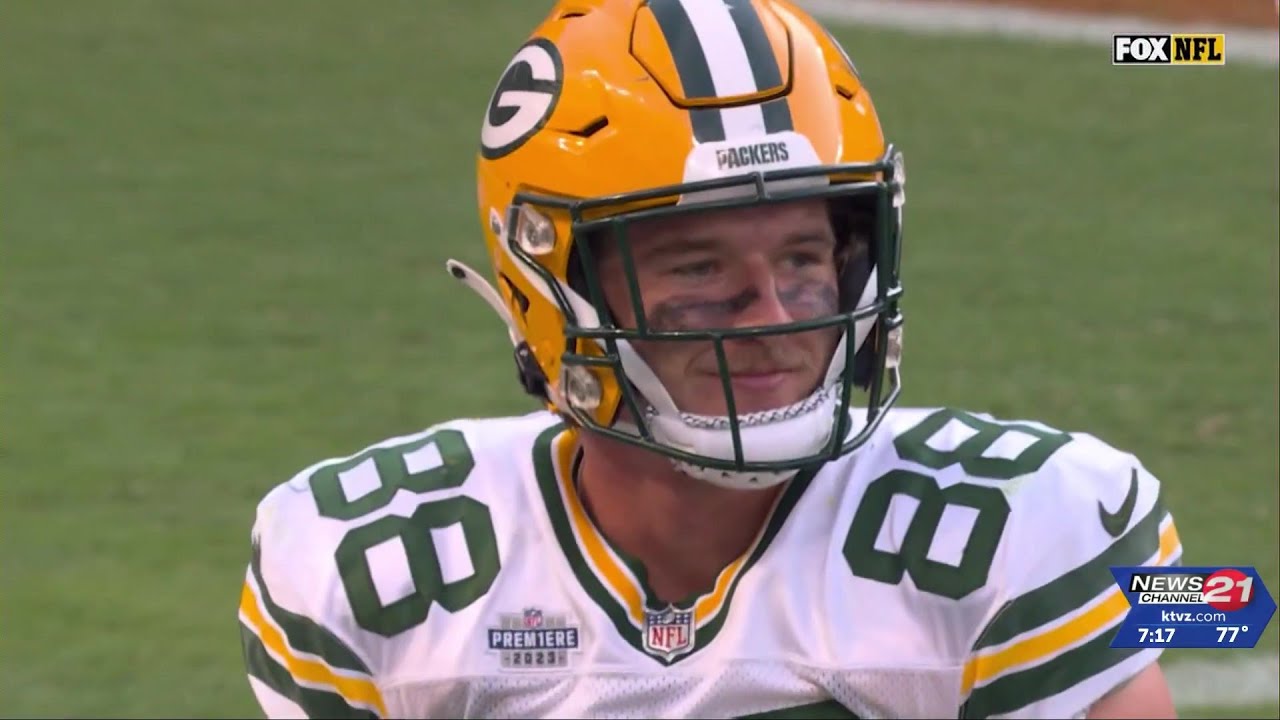 Bend High grad Luke Musgrave makes NFL debut with 3 catches for 50 yards