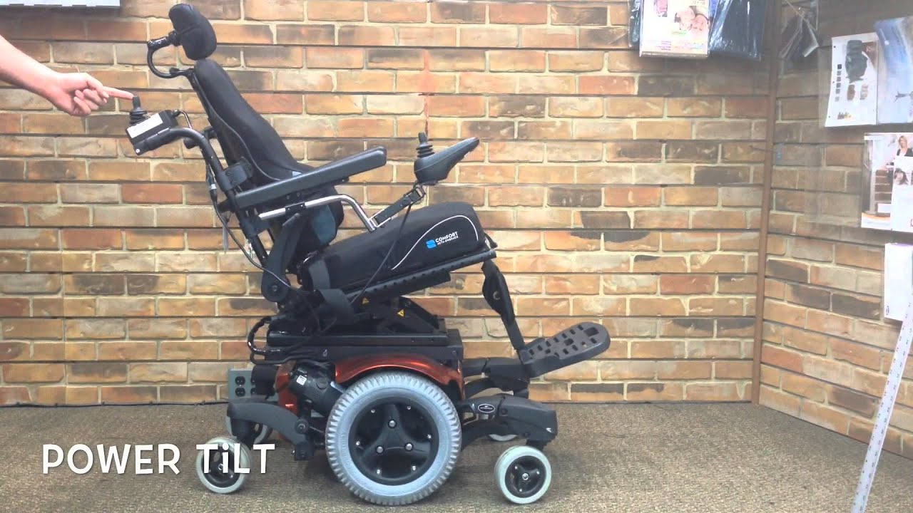 Quickie QM-710 Power Tilt Rehab Power Chair