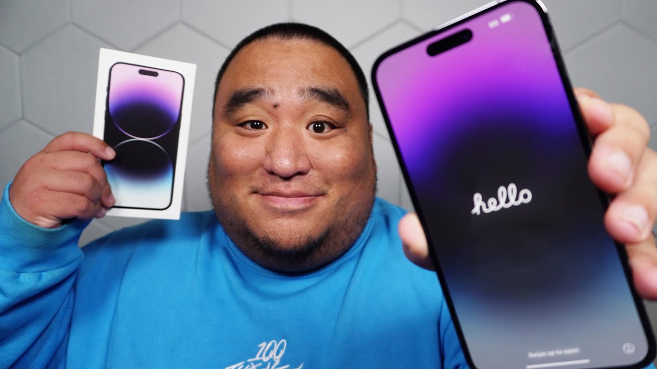 ASMR | Распаковка iPhone 14 Pro MAX + первая реакция