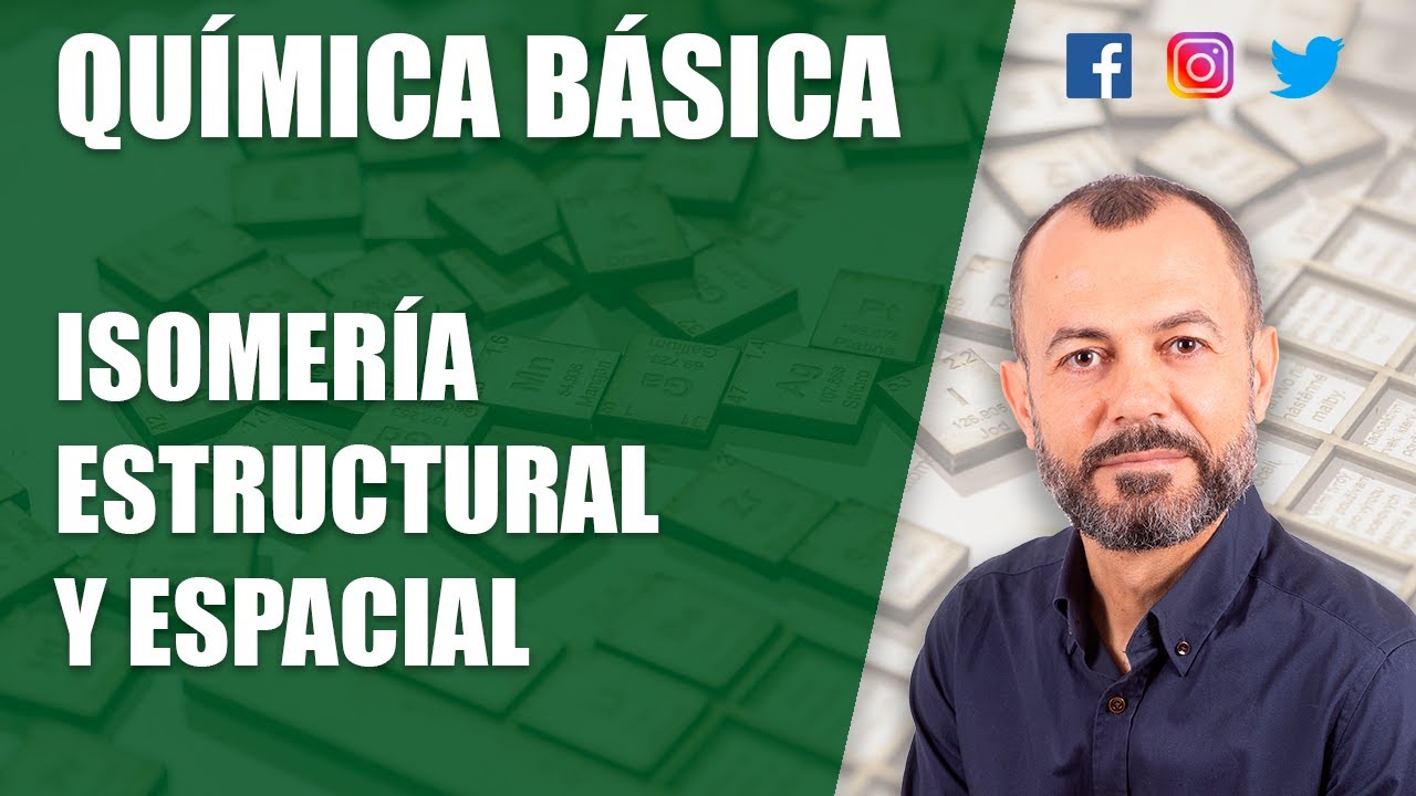 Isomería estructural y espacial - rápido y fácil
